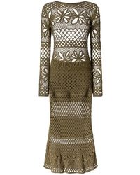 Pinko - Abiti Verde-Donna - Lyst