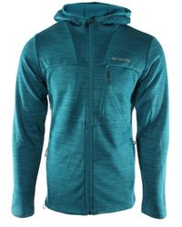 Columbia - Jassen ,Blauw ,Polyester Blauw Polyester Vest - Lyst