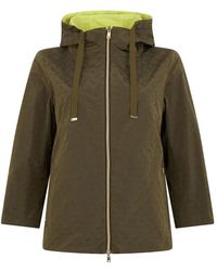 Herno - Jassen ,Groen ,Polyester Lichtgewicht Jas - Lyst