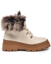 Baldinini - Combat Boot - Lyst