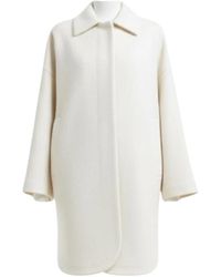 Hevò - Single-Breasted Coats - Lyst