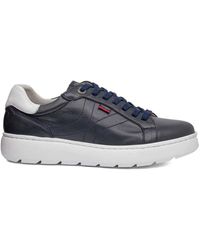 Callaghan - Leren Sneakers Met Gewatteerde Binnenzool - Lyst