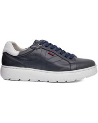 Callaghan - Leren Sneakers Met Gewatteerde Binnenzool - Lyst