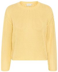 Kaffe - Gestreifter Pullover - Lyst