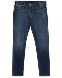 Emporio Armani - Denim Cotton Jeans - Lyst