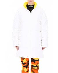 Calvin Klein Maxi Puffer Jacket With Logo