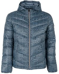 Guess - Gewatteerde Jas Met Afneembare Capuchon - Lyst