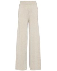 Max Mara - Wide Trousers - Lyst