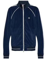 Dragon embroidery zip front hoodie KENZO pour homme en coloris Noir Lyst