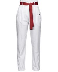 Pinko - Tapered trousers - Lyst