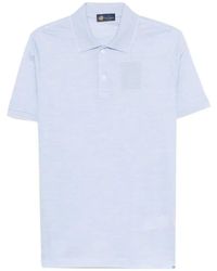 Paul & Shark - Tops ,Blauw ,Katoen Button Polo Shirt - Lyst