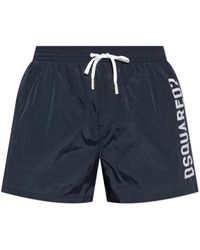 DSquared² - Badmode ,Blauw ,Zwemshorts - Lyst