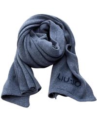 Liu Jo - Sciarpa Con Logo - Lyst