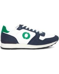 Ecoalf - Weiße lässige textil-sneakers mit gummisohle - Lyst