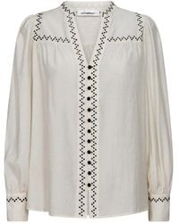 co'couture - Overhemden ,Wit ,Blouses - Lyst