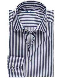 Stenströms - Gestreiftes Slim Fit Twill-Hemd - Lyst