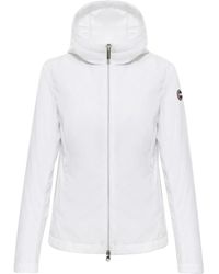 Colmar - Jassen ,Wit ,Polyester Softshell Jas Met Capuchon - Lyst
