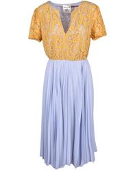 Semicouture - Midi-Jurk - Lyst