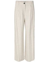 Lolly's Laundry - Gestreifte High-Waist Hose - Lyst