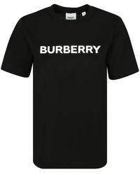 Burberry - Camiseta de algodón - Lyst