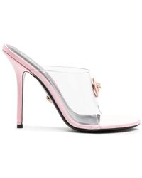 Versace - Shoes > heels > heeled mules - Lyst