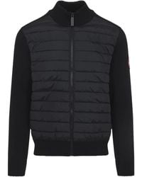 Canada Goose - Jassen ,Zwart ,Wol Hy Bridge Knit Jacket - Lyst