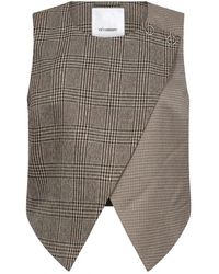 co'couture - Jassen ,Bruin ,Vests - Lyst