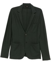 Zanone - Jassen ,Groen ,Katoen Slim Fit Ice Cotton Jacket - Lyst
