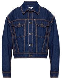 Versace - Denim Jackets - Lyst