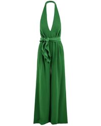 Aniye By - Jumpsuits & Playsuits ,Groen ,Groene Jumpsuit Jurk - Lyst