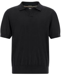 HUGO - V-Neck Knitwear - Lyst