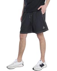 Huf - Korte Broeken ,Zwart ,Polyester Casual Shorts - Lyst