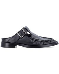 Miista - Schwarze Geschlossene Schnallenschuhe - Lyst