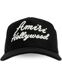 Amiri - Accessoires ,Zwart ,Katoen Baseball Cap - Lyst