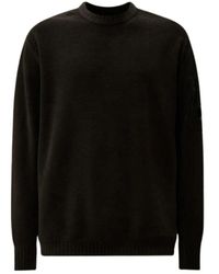 C.P. Company - Chenille-Pullover Mit Rundhalsausschnitt - Lyst