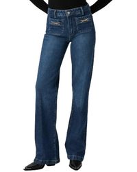 PAIGE - Blaue luxe jeans - montpellier kollektion - Lyst