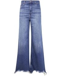 Chloé - Stijlvolle Wide Leg Denim Jeans - Lyst