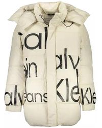 Calvin Klein - Jassen ,Polyester Gerecycled Polyester Jas - Lyst