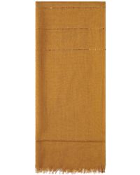 Marella - Accessoires ,Bruin ,Polyester Zigote Sjaal - Lyst