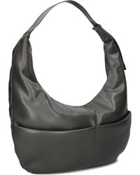 Hvisk - Graue Schultertasche Terra - Lyst