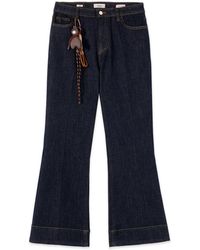 Oltre - Boot-Cut Jeans - Lyst