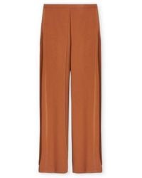 Elena Miro - Weit Geschnittene Hose Mit Falten - Lyst
