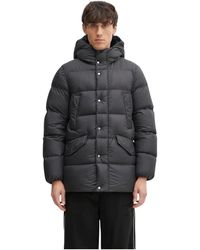 Woolrich - Jassen ,Zwart ,Polyester Cloud Davis Down Parka - Lyst