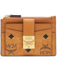 MCM - Patricia Zip Card Case - Lyst