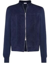 Brunello Cucinelli - Bomber Jackets - Lyst