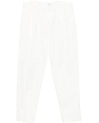 Canali - Broeken ,Wit ,Katoen Chino Broek - Lyst