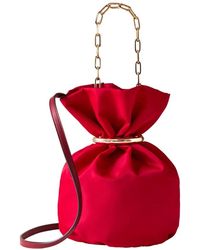 Borbonese - Kleine trésor bucket bag - aus recyceltem stoff, crossbody - Lyst