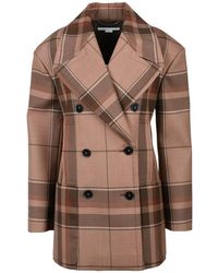 Stella McCartney - Double-Breasted Jas - Lyst
