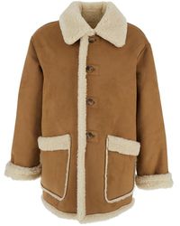 DUNST - Wendbare Shearling-Jacke - Lyst