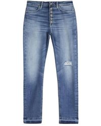 Dondup - Juweel Knoop Iris Jeans - Lyst